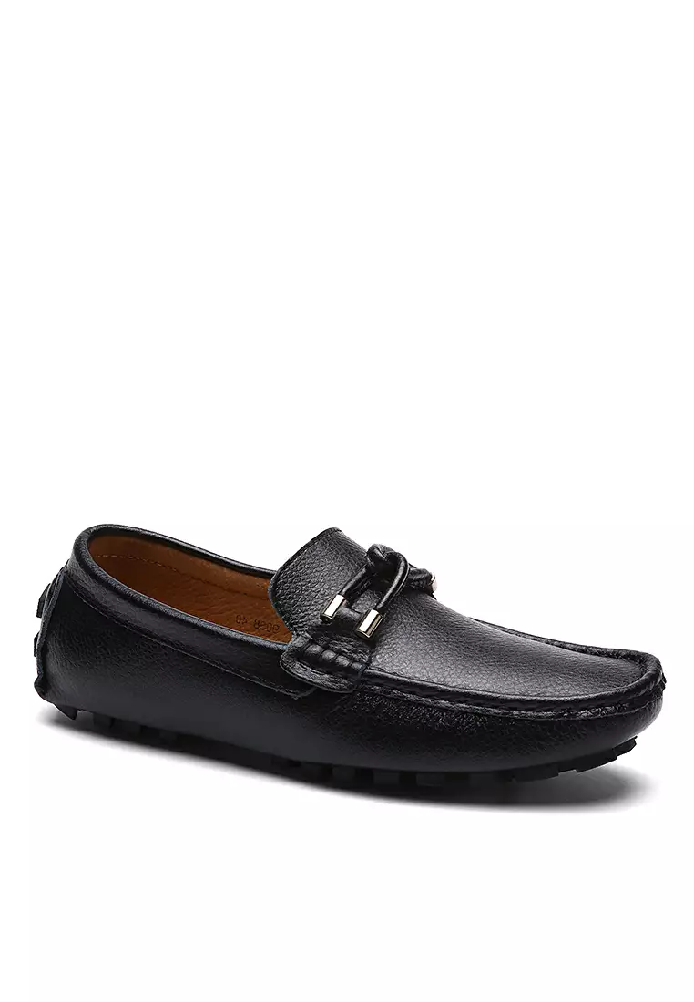 Leather Knot Loafers & Boat Shoes YY9088