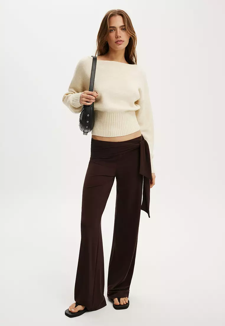 Softest Luxe Off Shoulder Knit Sweater