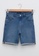 LC Waikiki blue Standard Fit Men's Denim Shorts D5308AA69AEDE3GS_5