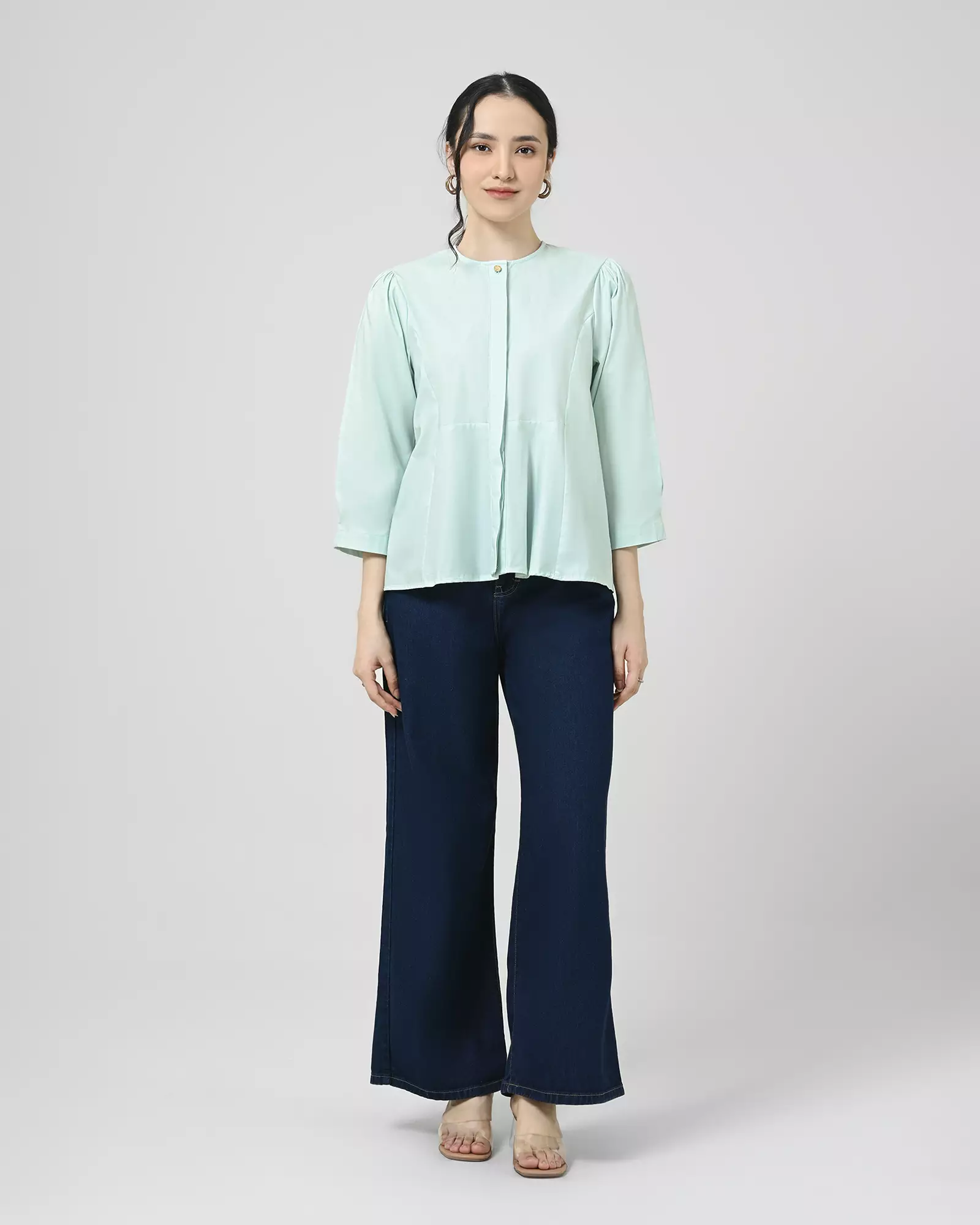 Geulis.id SAIKA BLOUSE - Mint