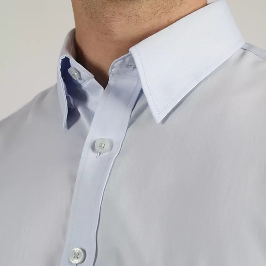 Pierre Cardin Kemeja Lengan Panjang  Light Blue