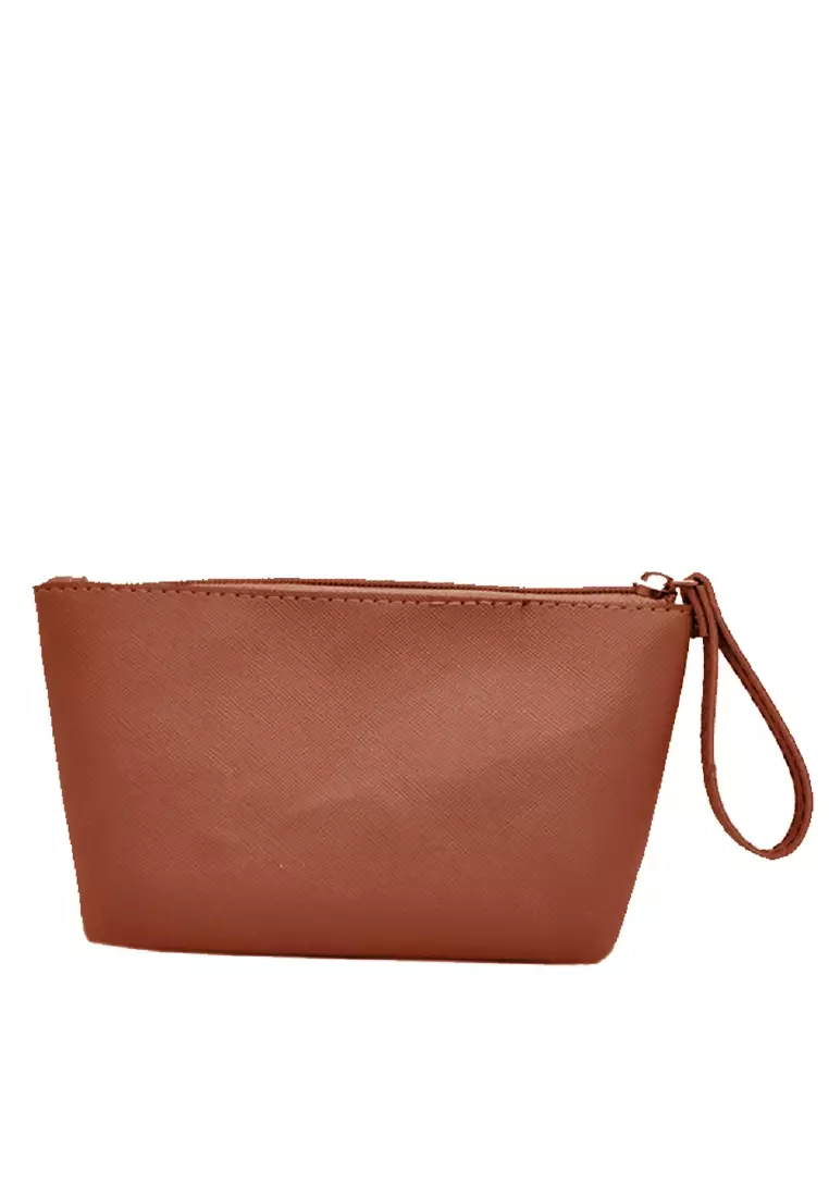 MYNT Victoria Pouch - Pouch Wanita Korean Style - Brown