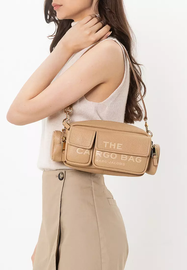 MARC JACOBS THE CARGO BAG アイボリー Marc Jacobs The Leather Cargo バッグ | ニュートラル
