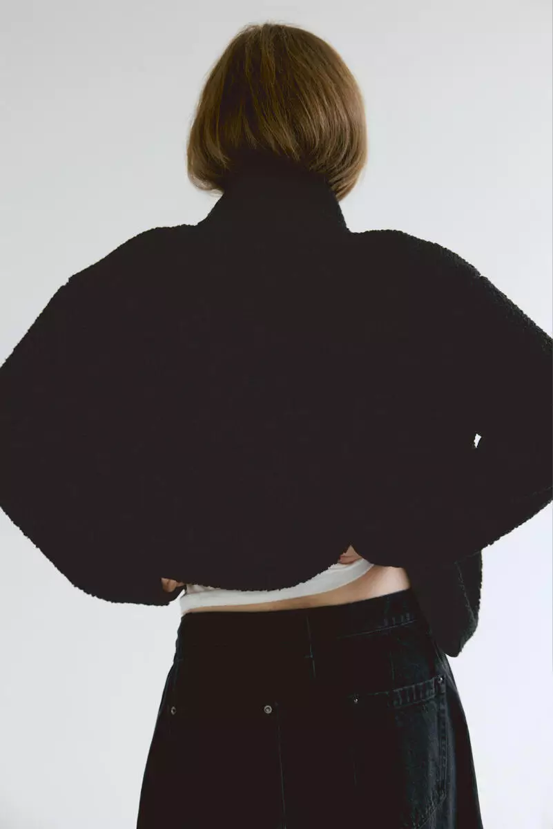 MAMA Before & After Babywearing teddy jacket