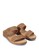 Louis Cuppers brown Comfort Slip On Sandals 85F6BSH97D6658GS_2