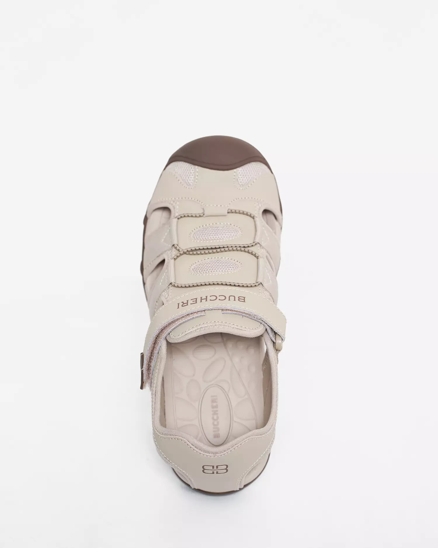 Buccheri Cronos Sandals Men Beige