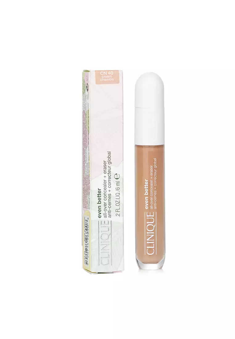 CLINIQUE - Even Better All Over Concealer + Eraser - # CN 40 Cream Chamois 6ml/0.2oz