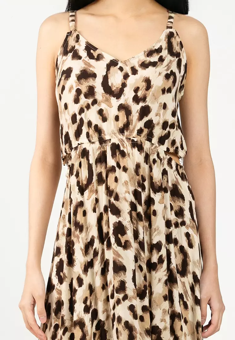 Anna Sleeveless Ankle Dress