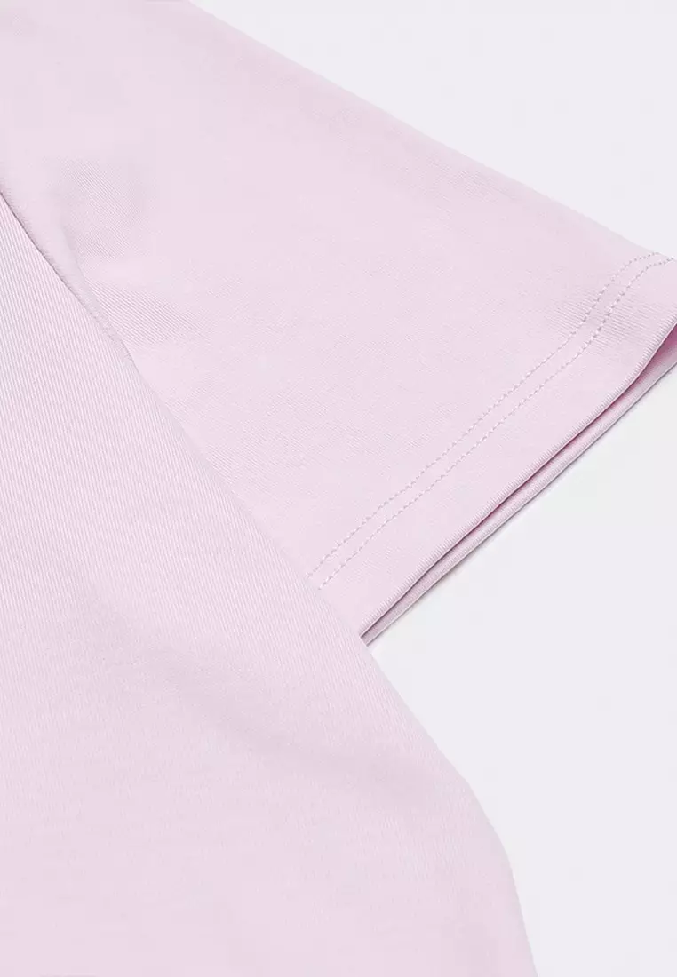 FILA CORE LIFESTYLE HERITAGE LIVE YOUR ELEGANCE Women Short Sleeve T-shirt (Violet)