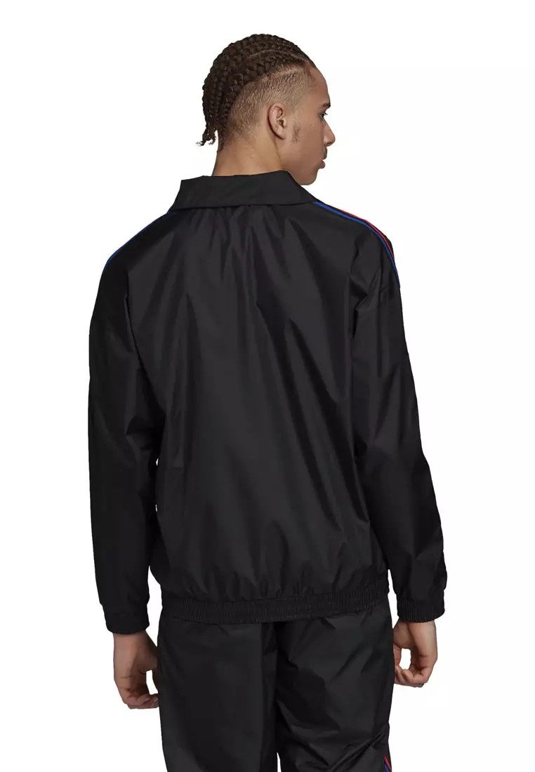 Three online stripe jacket