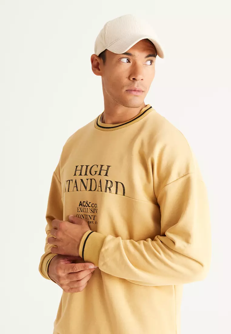 Printed Fleece Sweatshirt