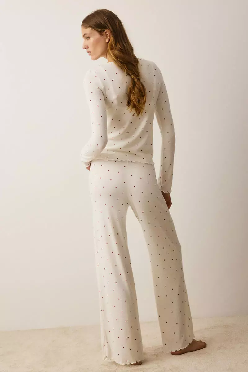 Brushed jersey pyjamas