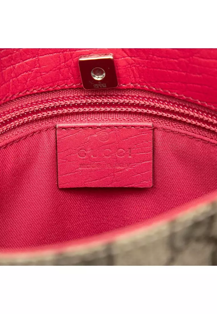 Pre-Loved Gucci Gg Supreme Handbag