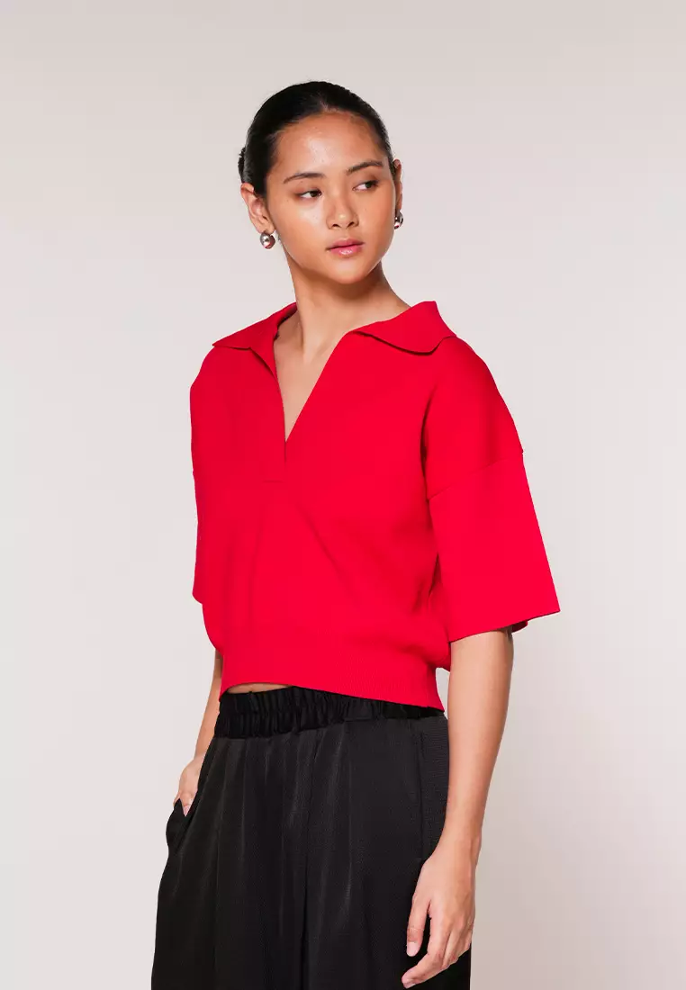 Jump Short Sleeve Top