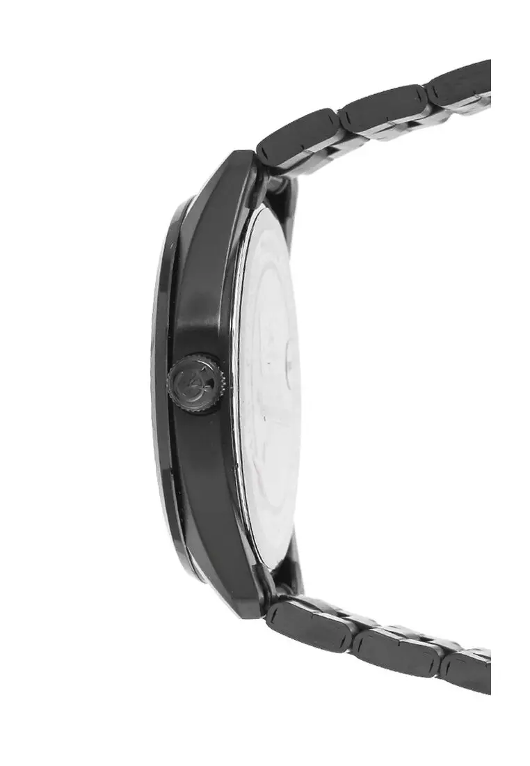 Alexandre Christie Jam Tangan Pria - Black - Stainless Steel - 8660 MDBIPBA