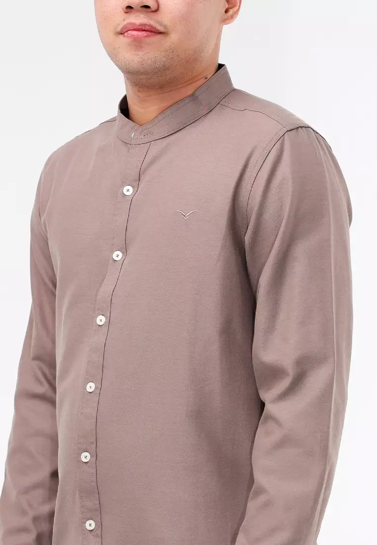Woven Oxford Long Sleeve Shirt