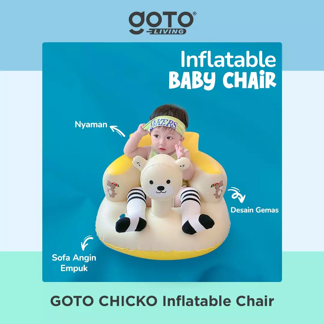 Jual Goto Living Goto Chicko Baby Chair Kursi Makan Sofa Angin Belajar ...