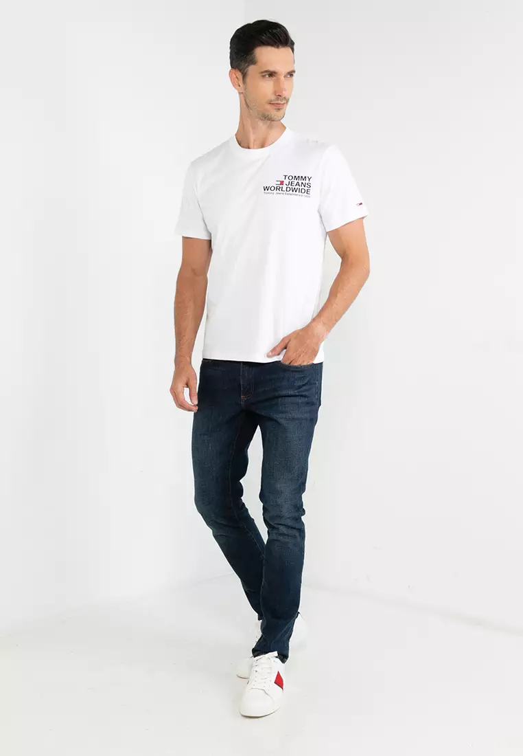 Tommy Hilfiger Reg Entry Ww Concert Tee Tommy Jeans