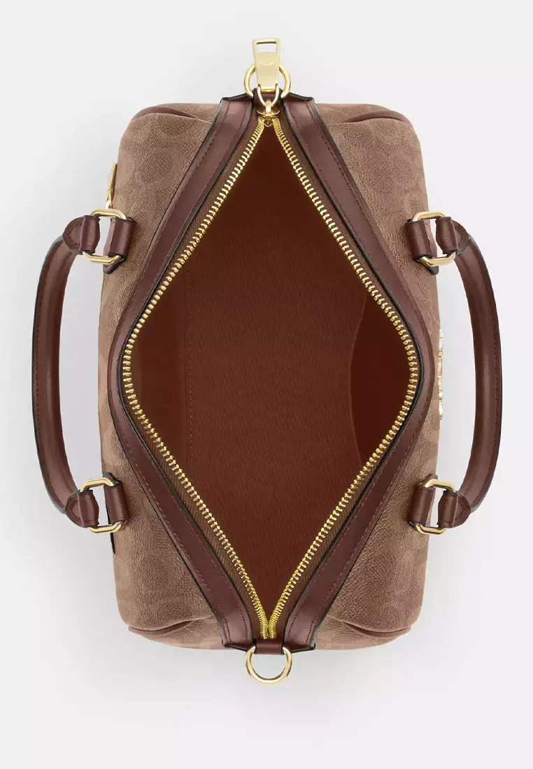 Rowan Satchel Bag In Signature Canvas