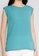 French Connection blue Crepe Light Cap Sleeve Top 514BAAAB95319CGS_2