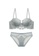 ZITIQUE grey Lace Lingerie Set (Bra And Underwear) - Grey C466CUSE53643FGS_1