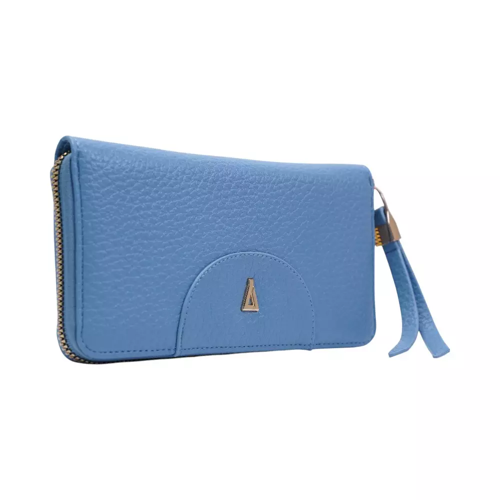 [THYS] THYS DOMPET PANJANG WANITA DENGAN ZIPPER - BIRU