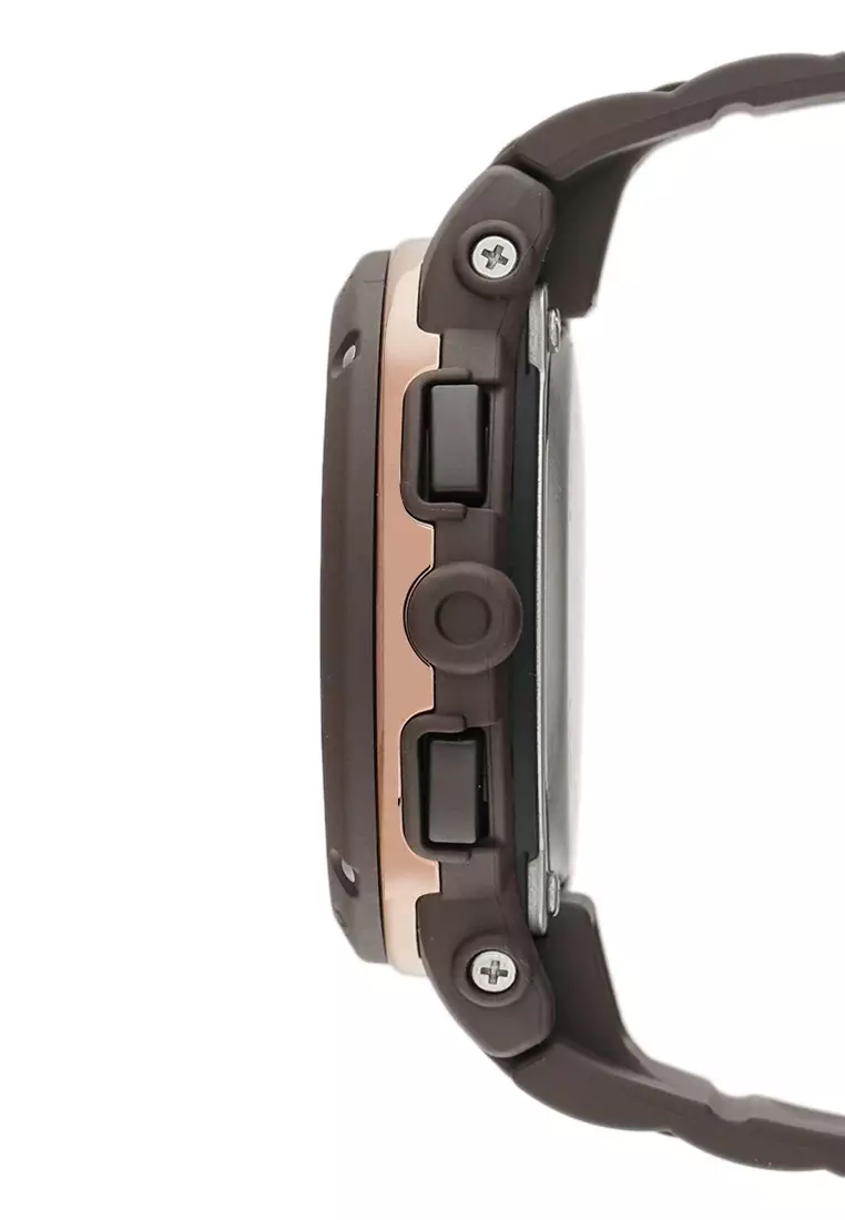 Casio BABY-G Jam Tangan Wanita - Brown Rosegold - Resin - BGA-150PG-5B1DR