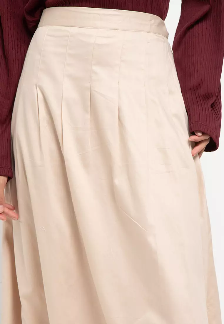 GENA SKIRT IN CREAM
