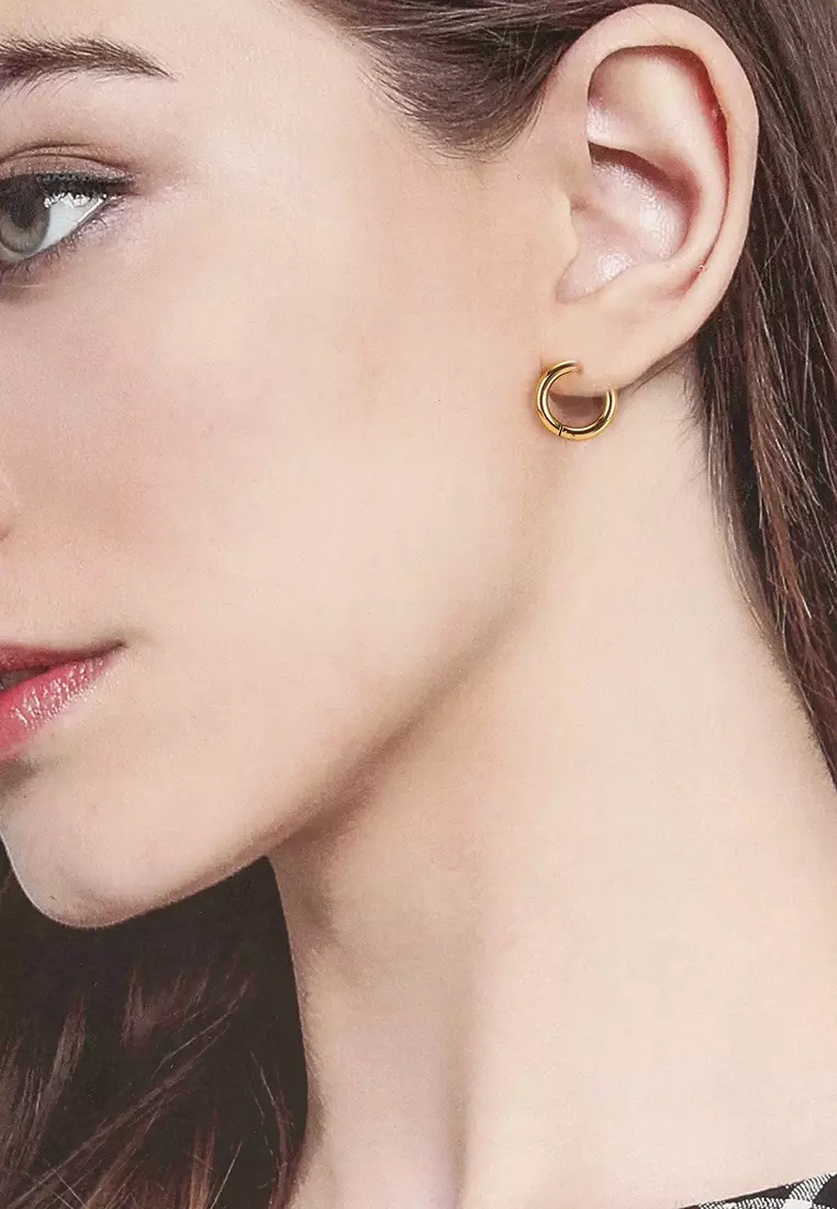 Stainless Steel Hoop Earrings