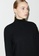 SISLEY black Oversized fit sweater with porthole 1B697AAC042AE0GS_3