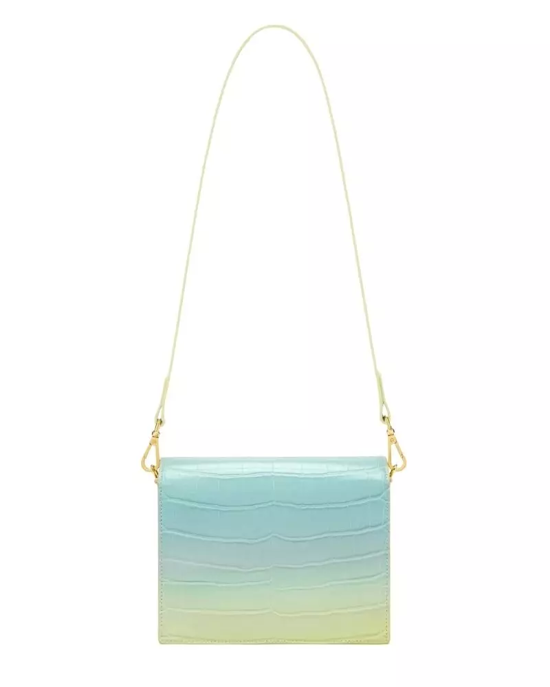 2021SS新作☆ LA発!! ◆ JW PEI ◆ Mini Flap Gradient Shoulder Fashion Mini Flap Bag & Purses - Black - JW PEI