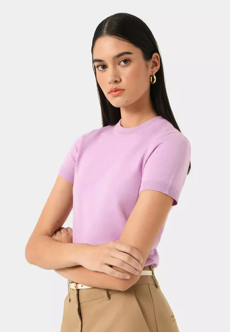 Catherine Short Sleeve Knit