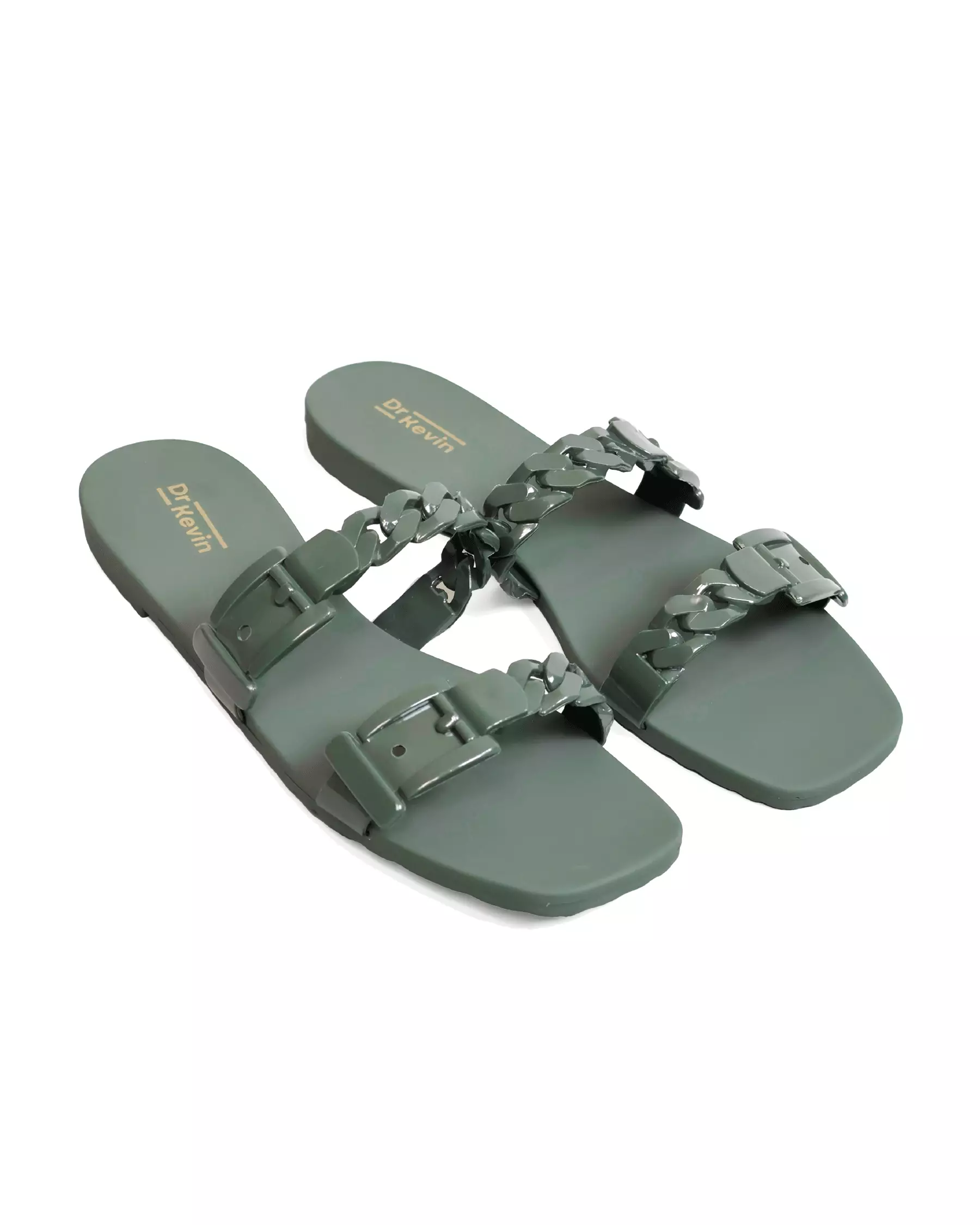 Dr. Kevin Sandal Selop Wanita Hak Rata Flat Sandal 571-201