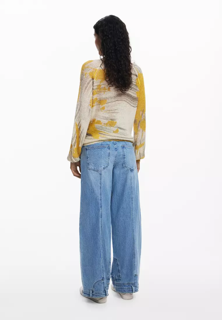 Arty texture sweater