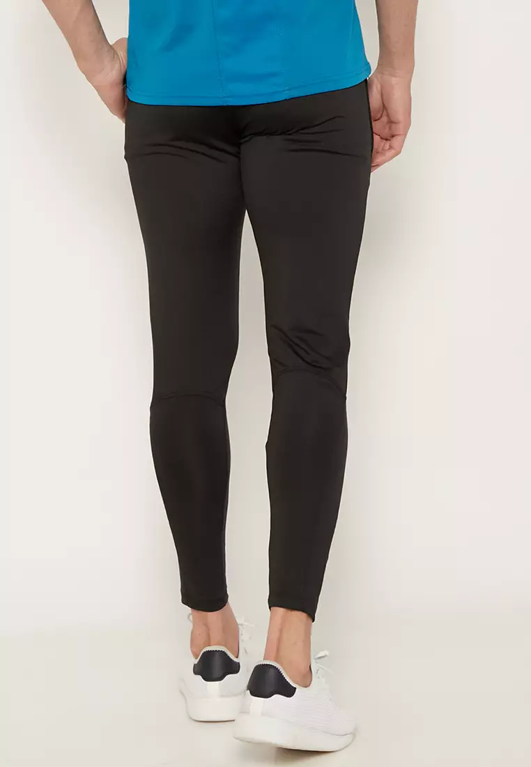 Td Active MB055 on calf zip legging olahraga pria black