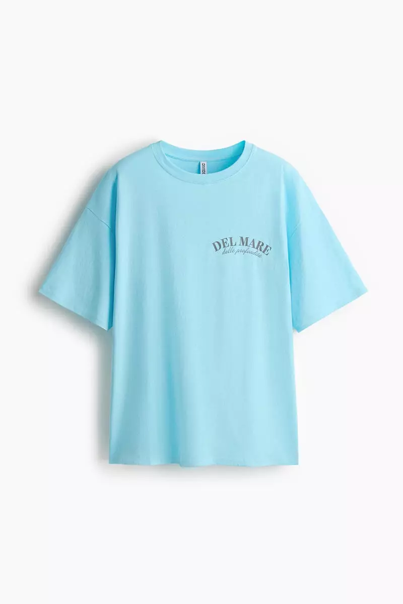 Oversized printed T-shirt