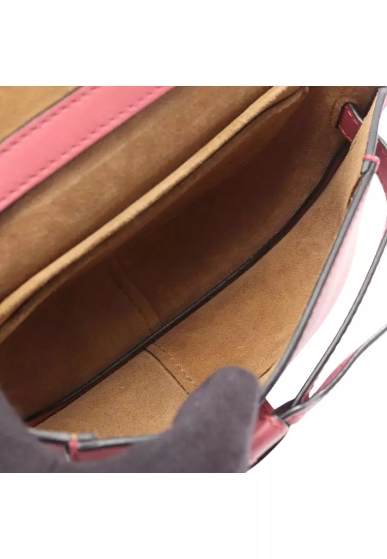 Pre-Loved Loewe Mini Leather Gate Dual Bag