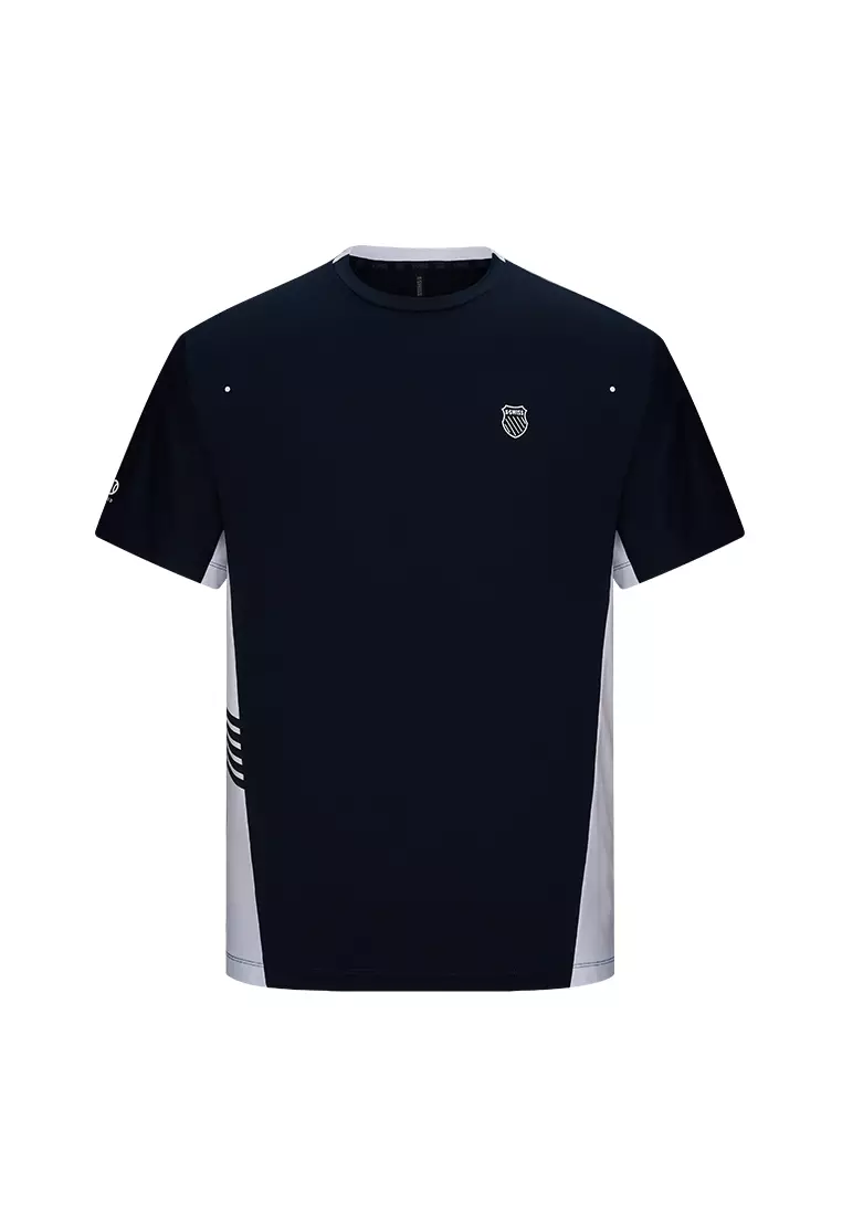 MEN'S LOGO LIGHTWEIGHT QUICK-DRY TENNIS T-SHIRT