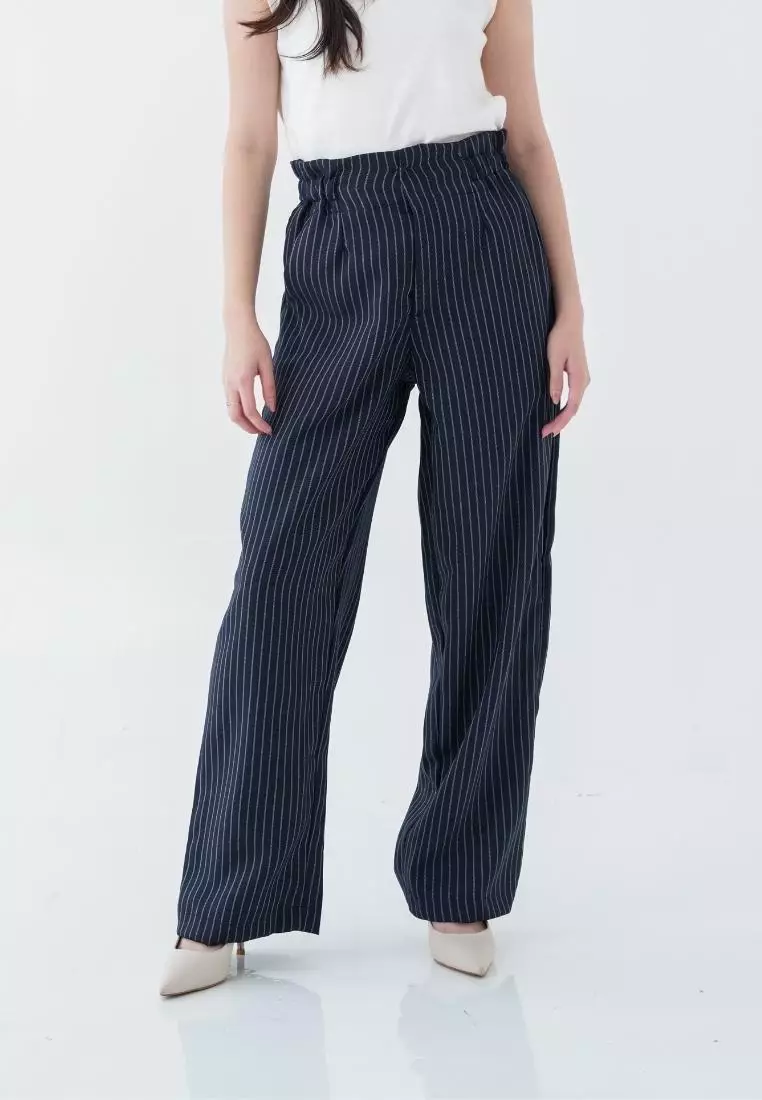 Mille fleur rachel pants black