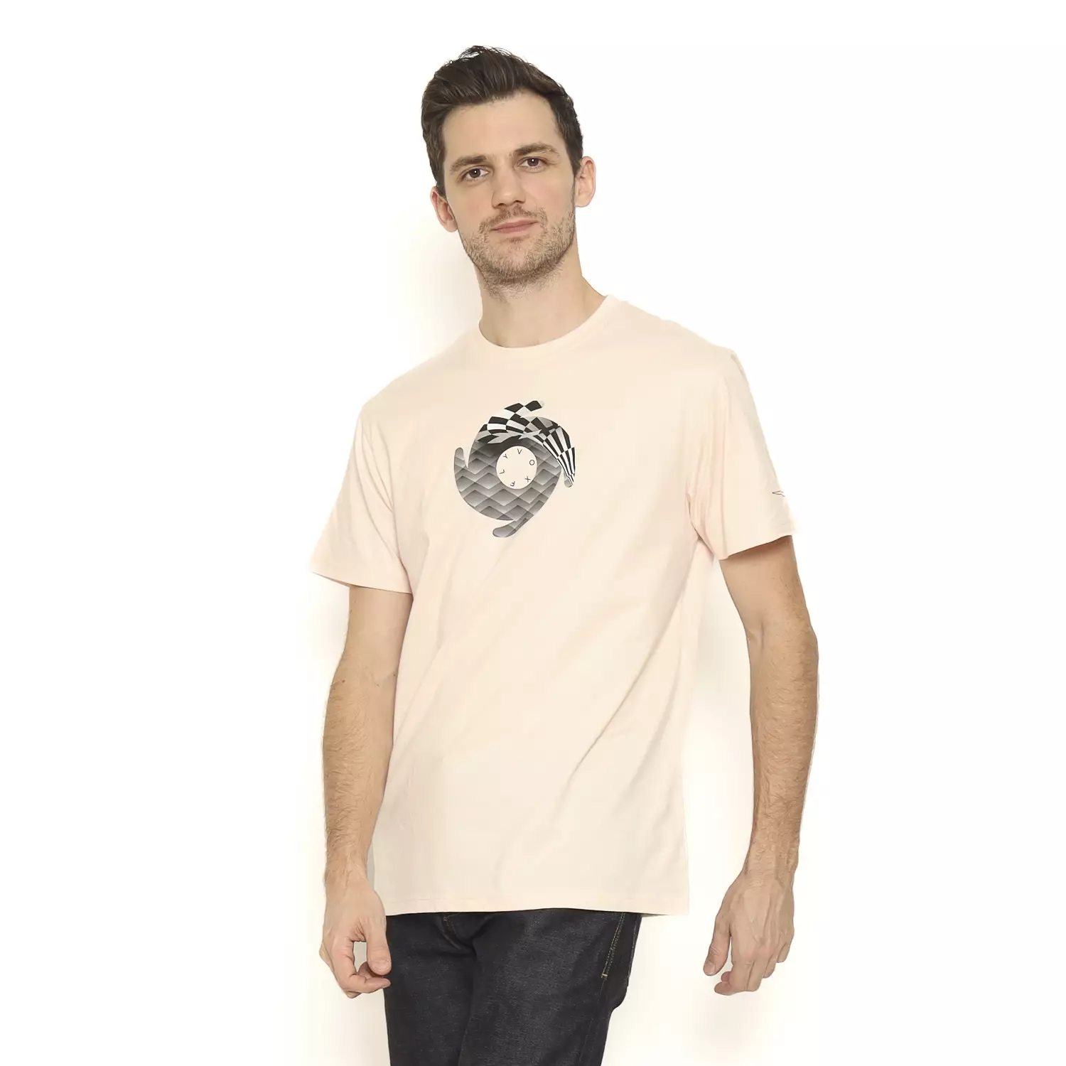 Voxfly Kaos Lengan Pendek Pria Cosmic Men Tee Planet Surf