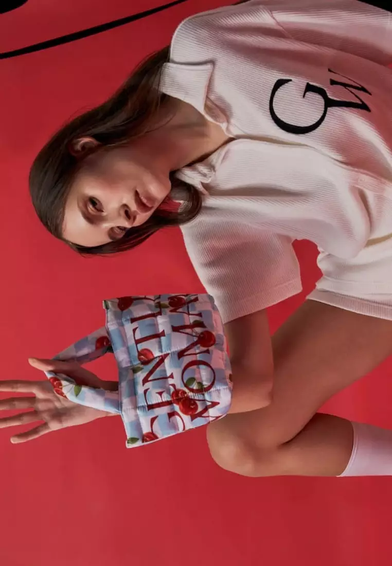 Cherry Crush Puffer Bag