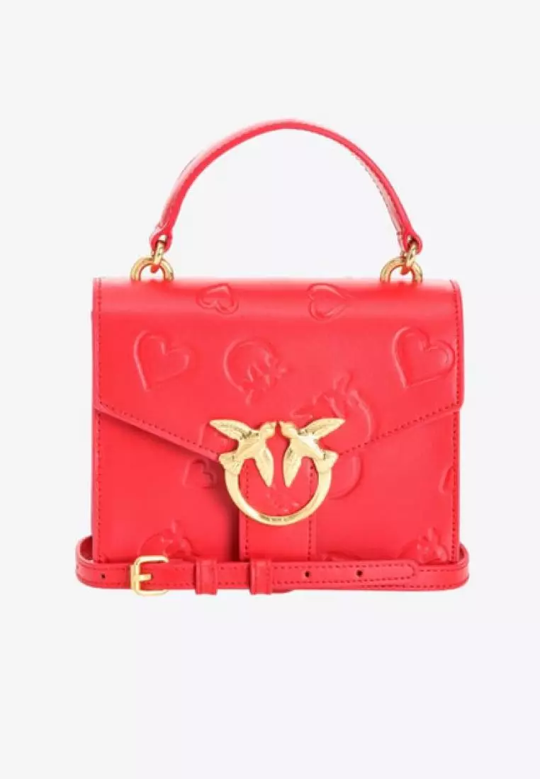 Buy Pinko PINKO Mini Love Bag Top Handle PINKO Love 2024 Online ZALORA Singapore