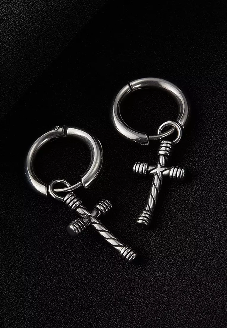 Retro Stainless Steel Earrings