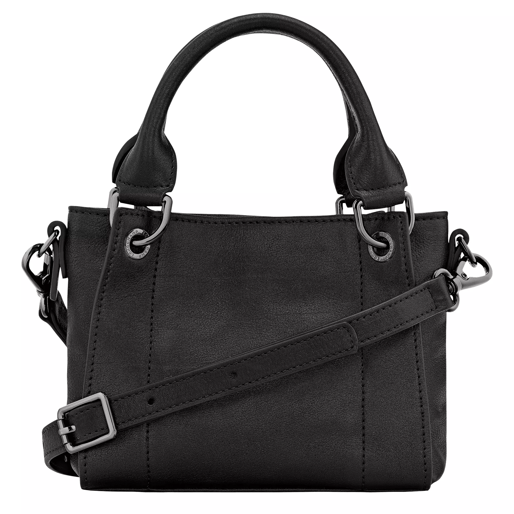 Longchamp 3D XS Handbag in Leather - Black