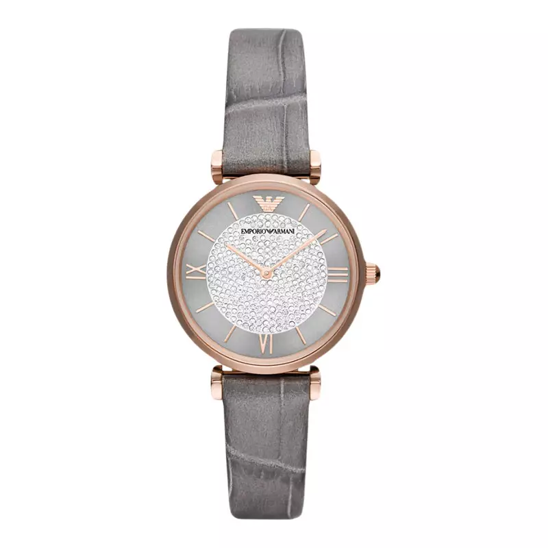 Emporio Armani Ladies Armani Leather Watch Jual Emporio Armani Jam