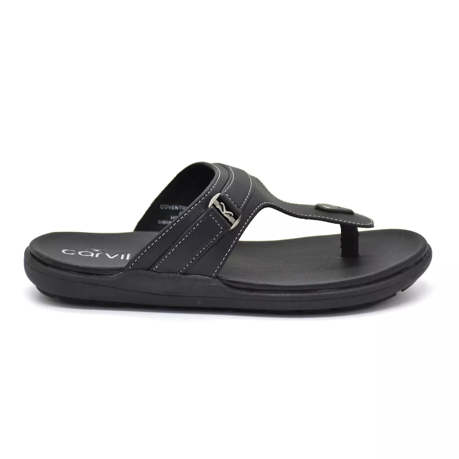 Carvil Sandal Pria Coventry-01 M Black