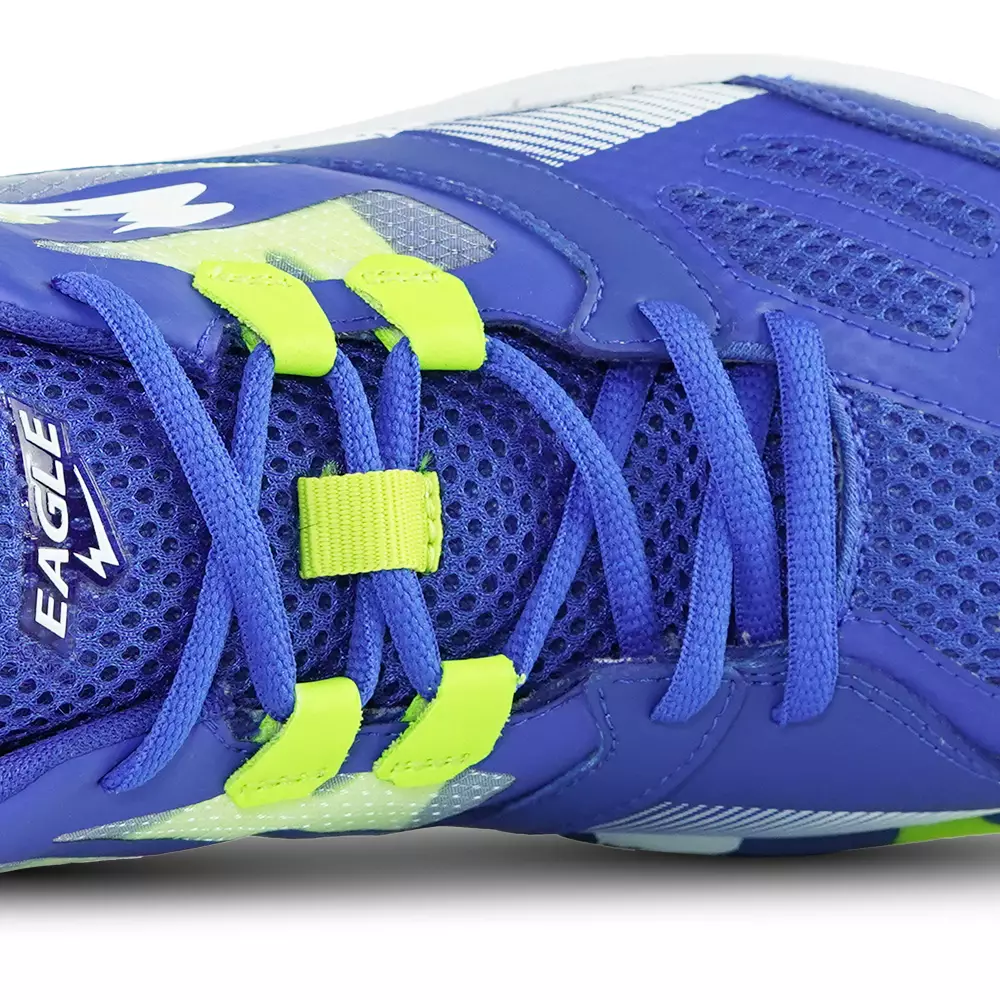 Eagle Sepatu Badminton Jet Pro II - BIRU/PUTIH/CITRUN