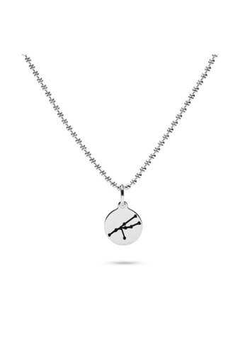 Millenne silver MILLENNE Match The Stars Taurus Celestial Constellation Silver Pendant with 925 Sterling Silver 14522AC7CC4C12GS_1