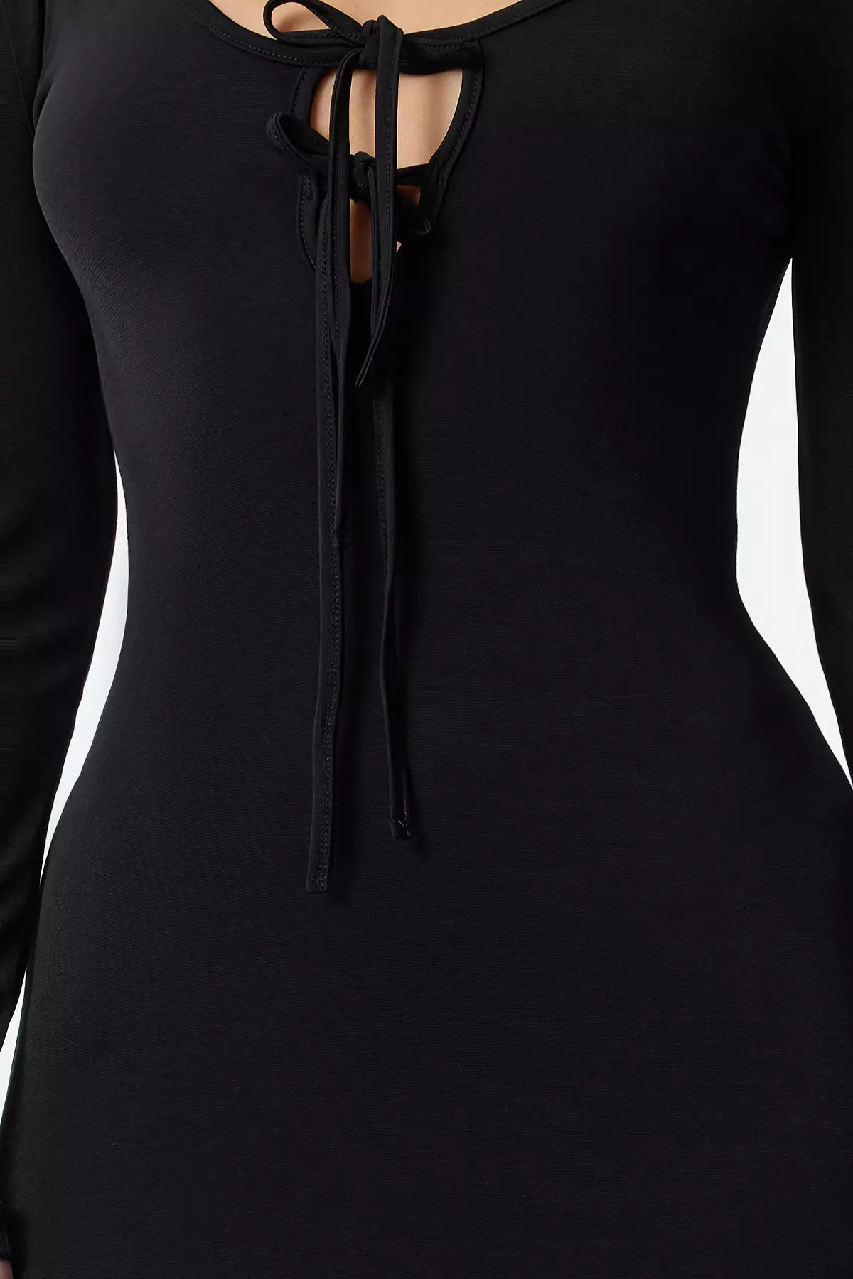 Tie Detail Maxi Dress