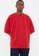 Trendyol red Plain Oversized T-Shirt A3246AA6C346ADGS_4